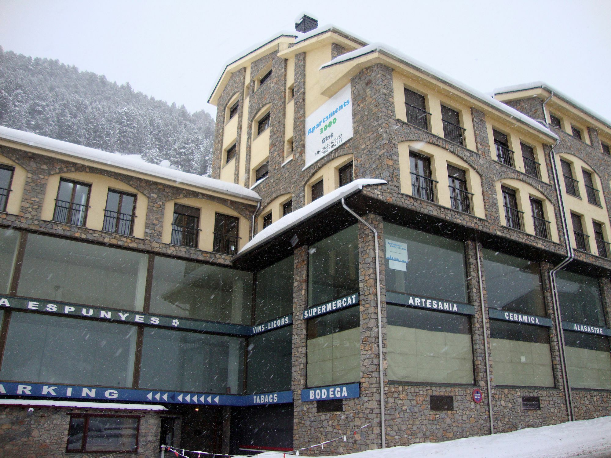 Apartamentos Glac Soldeu 3000 Bordes d'Envalira Esterno foto